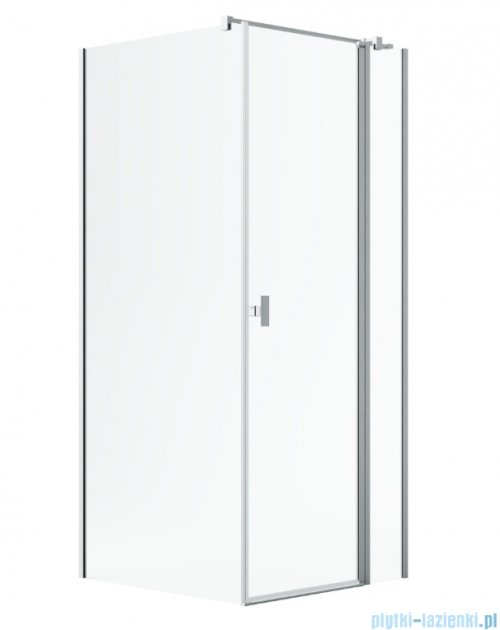 Radaway Nes Kdj II Brushed Nickel kabina 110x80cm prawa szczotkowany nikiel 10032110-91-01R/10039080-01-01