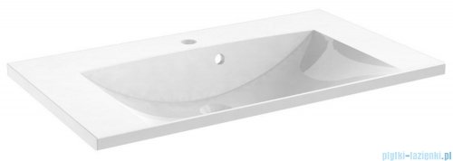 Oristo Skagen szafka z umywalką wisząca 79x50x45 biały mat OR49-SD1S-80-2/UME-AM-80-92