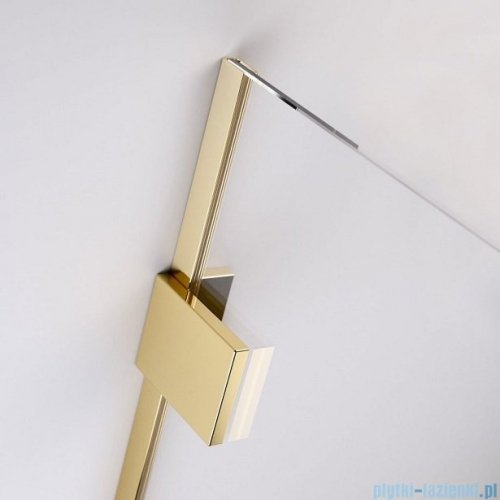 Radaway Essenza Pro 8 Gold 140x200 kabina Walk-in złoty połysk/szkło przejrzyste 1012140-09-01
