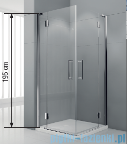 Novellini Modus A kabina kwadratowa 90x90 MODUSA90L-S-1K/MODUSA90L-D-1K