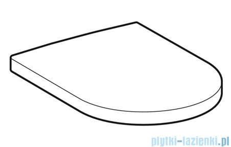 Geberit iCon Deska sedesowa wolnoopadająca 500.670.01.1