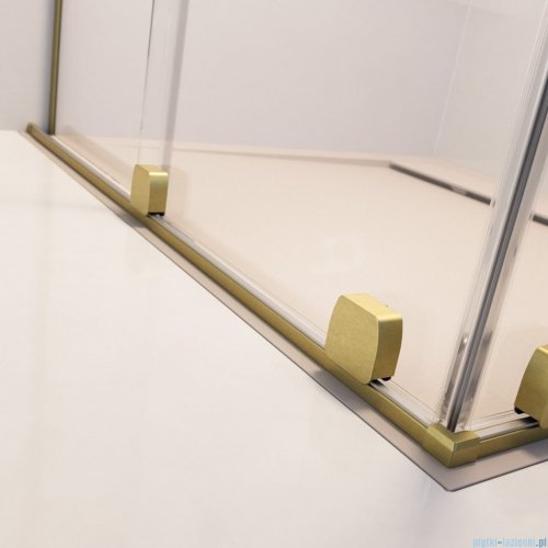 Radaway Furo SL Brushed Gold DWJ drzwi prysznicowe 120cm prawe szczotkowane złoto 10307622-99-01R/10110580-01-01