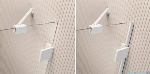 Radaway Essenza Pro White 150x200 kabina Walk-in 10103150-04-01