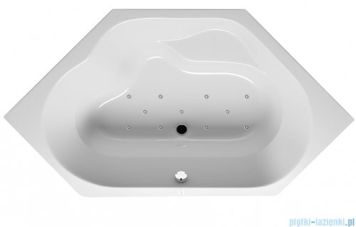 Riho Winnipeg wanna wielokątna 145x145cm z hydromasażem Air B010007005