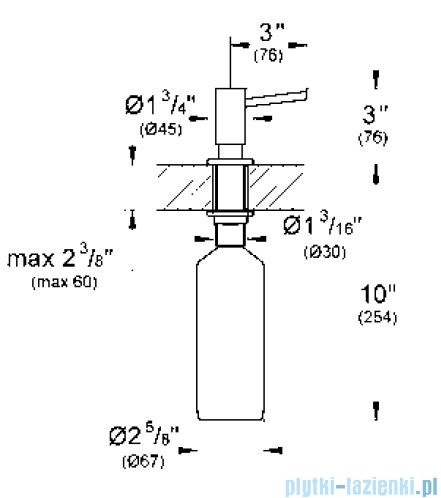 Grohe Dozownik Cosmopolitan kolor: chrom   40535000