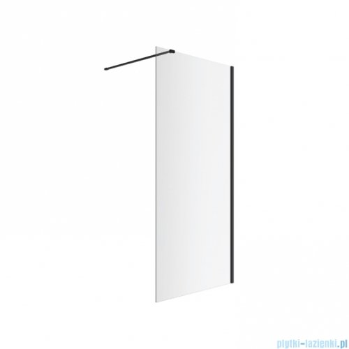 Excellent Vidoq Walk-in ścianka prysznicowa prosta 120x200 cm, czarny mat KAEX.1506.1200.LP.BL