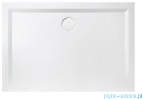 Sanplast Space Mineral brodzik prostokątny z powłoką 80x70x1,5cm+syfon 645-290-0110-01-002