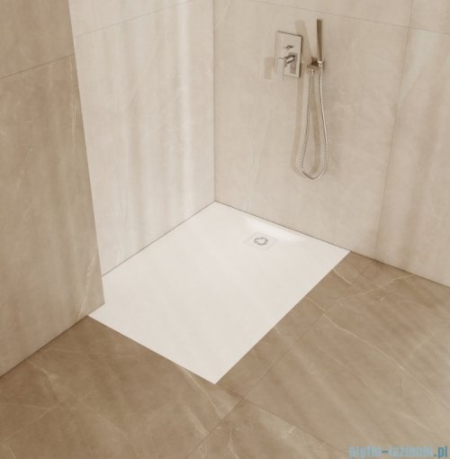 Schedpol Schedline Magnific brodzik prostokątny White Stone 110x90x3,5cm 3SP.M1P-90110/B/ST-M9/B/ST