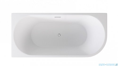 Besco Zoya 150x75cm wanna asymetryczna z obudową lewa + syfon #WAS-150-ZL