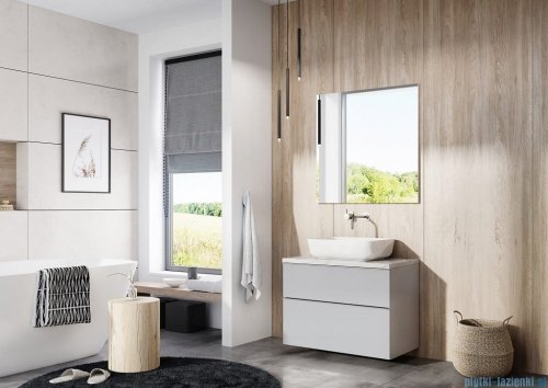 Elita Look szafka wisząca 40x80x21cm stone matt 167613
