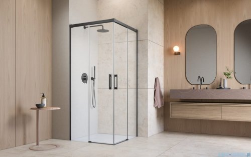 Radaway Idea Kdd Brushed GunMetal kabina 70x110cm szczotkowany grafit 387065-92-01L/387063-92-01R