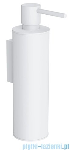 Omnires Modern Project dozownik mydła w płynie wiszący biały mat MP60721WM