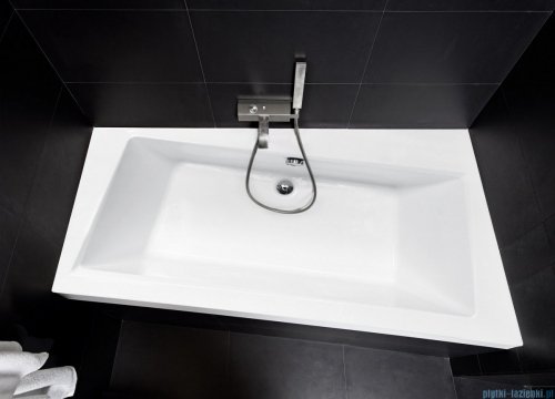 Besco Infinity 170x110cm wanna asymetryczna prawa + obudowa + syfon #WAI-170-NP/OAI-170-NS/19975