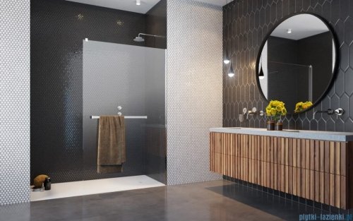 Radaway Modo New II z wieszakiem kabina Walk-in 130x200 szkło przejrzyste 389134-01-01W