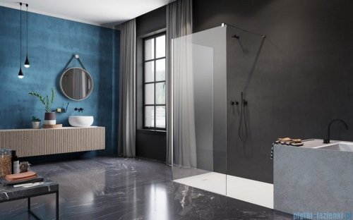 Radaway Modo New IV kabina Walk-in 80x75 szkło przejrzyste 389584-01-01/389075-01-01