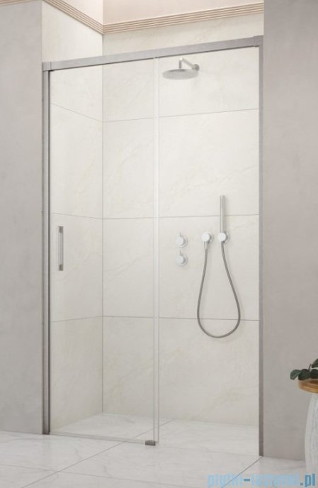 Radaway Idea DWJ Brushed Nickel drzwi wnękowe 120cm prawe szczotkowany nikiel 387016-91-01R