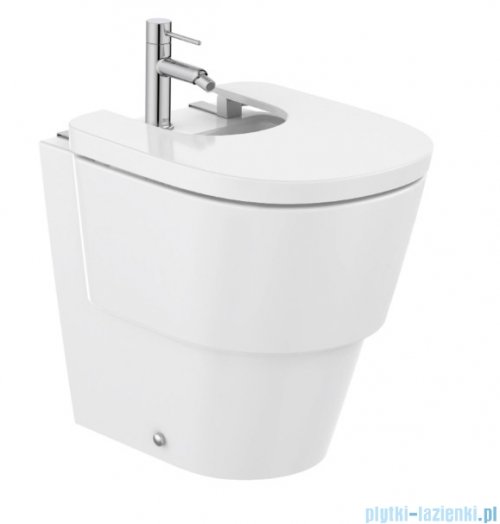 Roca Tura bidet stojący przyścienny biały SUPERGLAZE A357697S00