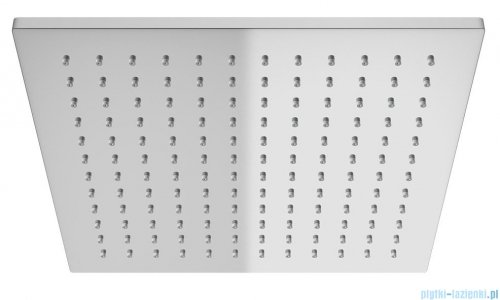 Kohlman Saxo zestaw prysznicowy z deszczownicą kwadratową 30x30 cm chrom QW220SQ30