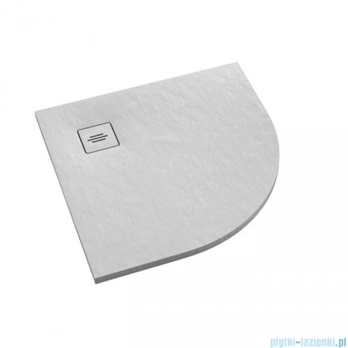 Schedpol Schedline Protos brodzik półokrągły 90x90 White Stone 3SP.P1O-9090/B/ST-M1/B/ST