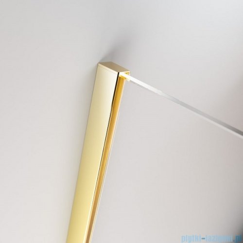 Radaway Furo Gold PND II parawan nawannowy 180cm prawy szkło przejrzyste 10109938-09-01R/10112894-01-01