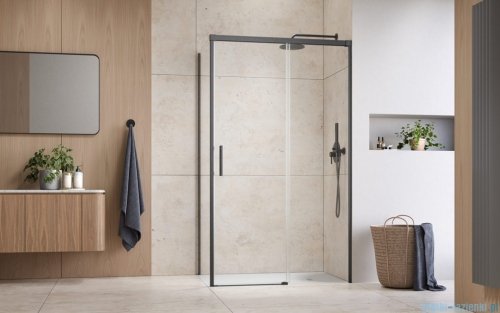 Radaway Idea Kdj Brushed GunMetal kabina 130x120cm prawa szczotkowany grafit 387043-92-01R/387054-92-01L