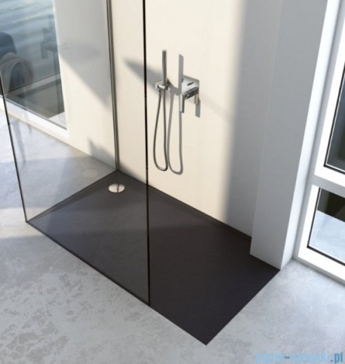 Schedpol Schedline  Libra Black Stone brodzik kwadratowy 90x90x3cm 3SP.L1K-9090/C/ST
