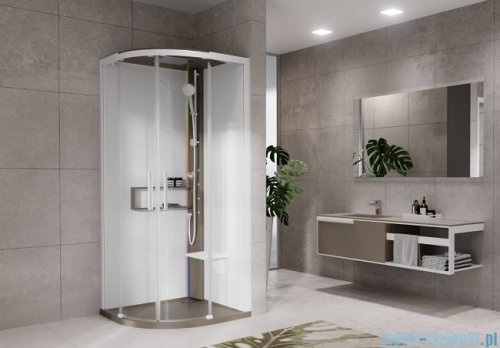 Novellini Glax 2 2.0 kabina z hydromasażem hydro plus 90x90 corda G22R99T1L-1TU
