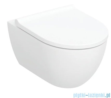 Geberit Acanto Zestaw Miski wiszącej Rimfree z deską wolnoopadającą 502774001