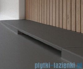 Riho Isola brodzik posadzkowy 80x80 antracyt D007001080