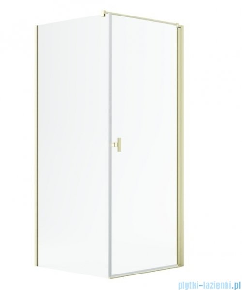 Radaway Nes 6 Kdj I Brushed Light Gold kabina 90x70cm prawa szczotkowane jasne złoto 10022090-98-01R/10039070-01-01