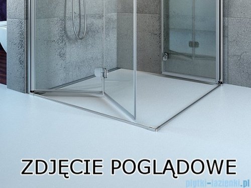Radaway Idea Kdj kabina 100x110cm prawa szkło przejrzyste z progiem