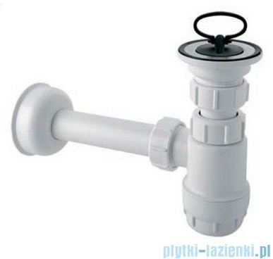McAlpine Syfon umywalkowy butelkowy niski HC1L