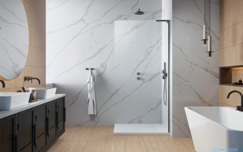 Radaway Modo SL II Brushed GunMetal kabina Walk-in 80x200 prawa szczotkowany grafit 10319084-92-01R
