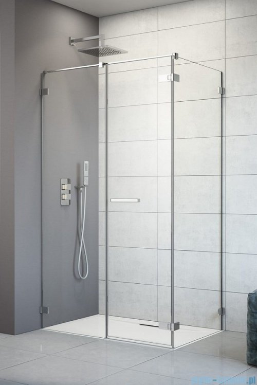 Radaway Arta Kds II kabina 140x70cm lewa szkło przejrzyste 386522-03-01R+1386107-03-01+386109-03-01