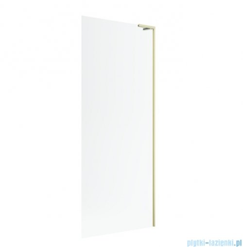 Radaway Modo SL II Brushed Light Gold kabina Walk-in 110x200 prawa szczotkowane jasne złoto szkło przejrzyste 10319114-98-01R