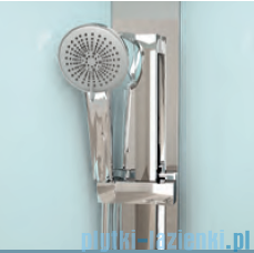 Novellini Glax 3 kabina z hydromasażem 90x70 prawa srebrny GL3A7099DM1-1B