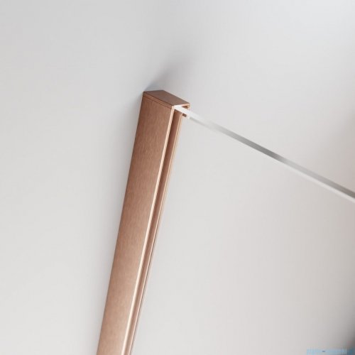 Radaway Furo Brushed Copper KDD kabina 90x80cm szczotkowana miedź 10105090-93-01L/10105080-93-01R