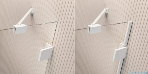Radaway Essenza Pro White Kdj kabina 120x120cm prawa szkło przejrzyste 10097120-04-01R/10098120-01-01