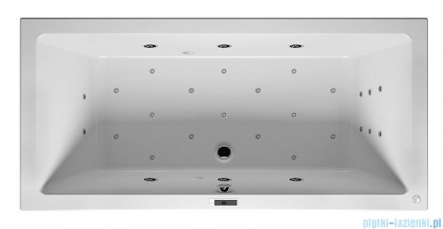 Riho Lusso wanna prostokąta 190x80cm z hydromasażem BLISS lewa B015005005