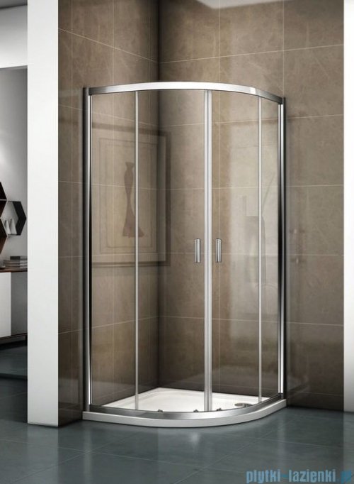 Riho Hamar 2.0 R309 kabina prysznicowa półokrągła 80x80cm przejrzyste G007001120