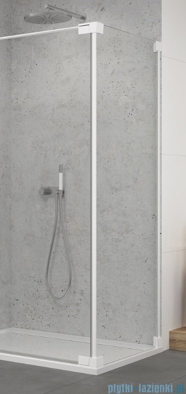 SanSwiss Cadura White Line ścianka boczna Cat2 110x200cm profile biały mat CAT21100907
