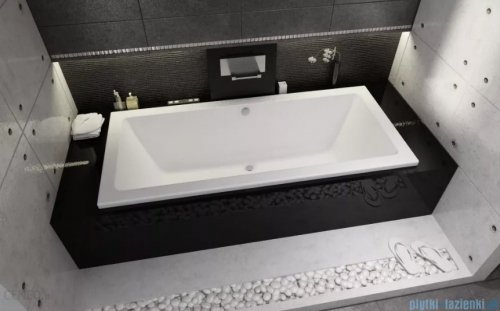 Riho Lusso wanna prostokąta 170x75cm z hydromasażem Air prawa B007004005
