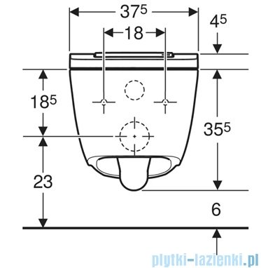 Geberit urządzenie WC z funkcją higieny intymnej AquaClean Sela, wisząca miska WC biała 146222111