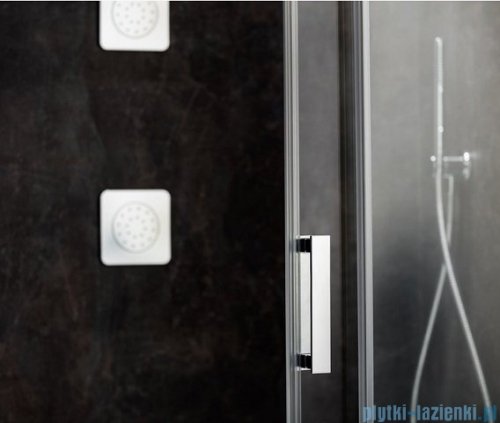 Ravak Matrix MSD2 drzwi prysznicowe 120cm lewe satyna transparent 0WLG0U00Z1