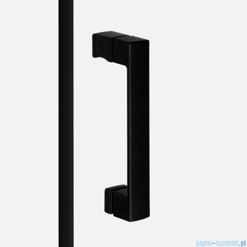 New Trendy Nesta Black kabina 90x120x200 cm lewa wspornik równoległy przejrzyste K-3707