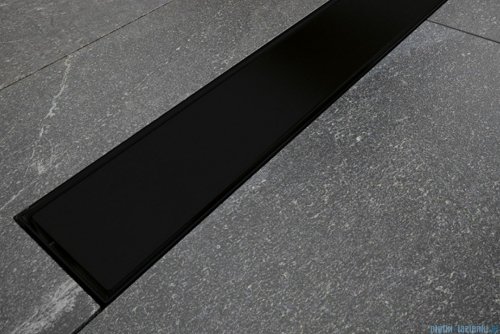Besco Nero Duo czarny odpływ liniowy 2w1 60x6cm OL-60-VN
