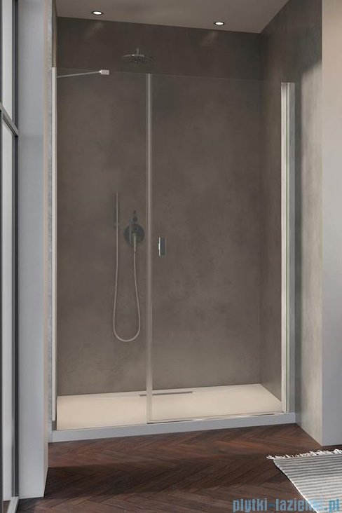 Radaway Nes 8 Dws I drzwi wnękowe 140cm prawe przejrzyste 10078120-01-01R/10078113-01-01