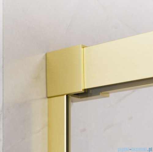 Radaway Idea 6 Kdd Brushed Light Gold kabina 120x110cm szczotkowane jasne złoto 387064-98-01L/387063-98-01R