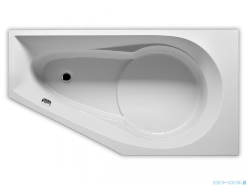 Riho Yukon wanna asymetryczna 160x90cm z hydromasażem Joy lewa B009011005