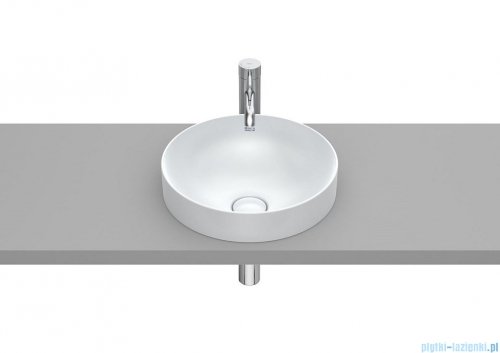 Roca Inspira Round umywalka blatowa 37cm Perłowy A32752R630
